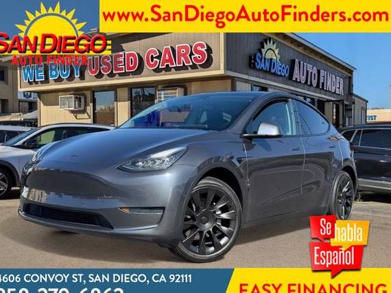 TESLA MODEL Y 2021 5YJYGDEE7MF089678 image